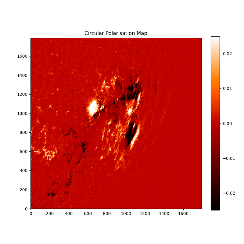 Circular Polarisation Map